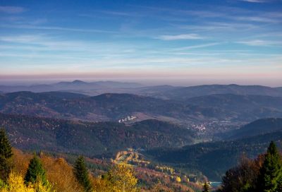 Widok na Beskid Sądecki